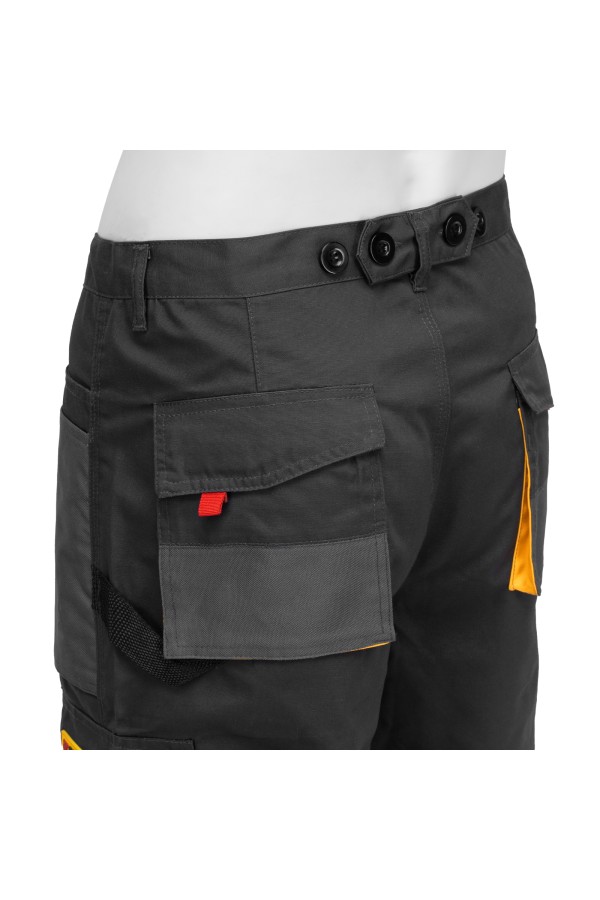 Брюки профессиональные рабочие, 65% полиэстер 35% хлопок, L Denzel