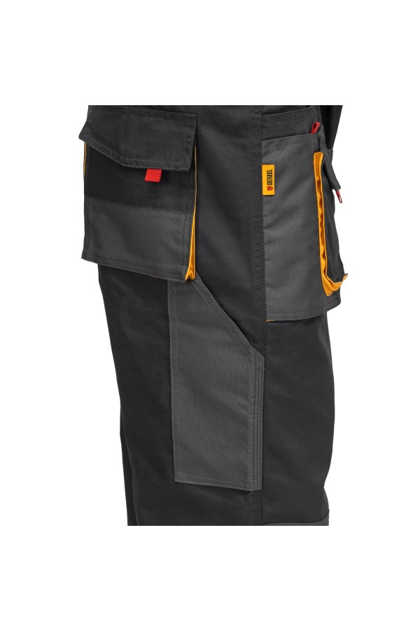 Брюки профессиональные рабочие, 65% полиэстер 35% хлопок, XXL Denzel