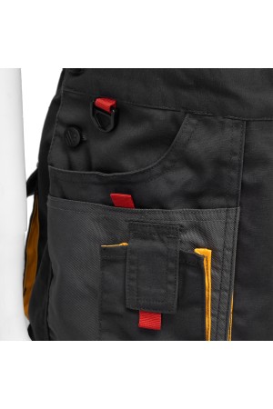 Полукомбинезон профессиональный рабочий, 65% полиэстер 35% хлопок, L Denzel