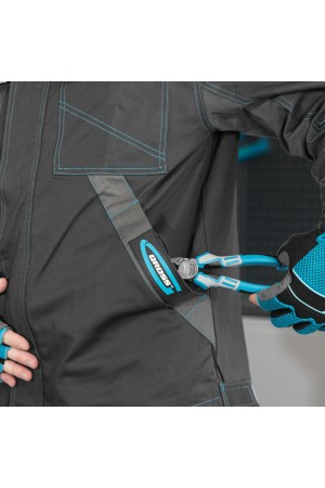 Куртка профессиональная рабочая, 97% хлопок 3% спандекс, M Gross