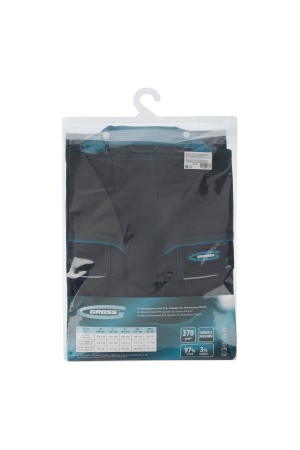 Куртка профессиональная рабочая, 97% хлопок 3% спандекс, M Gross