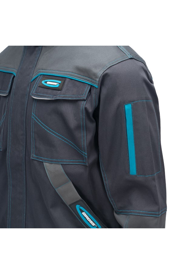 Куртка профессиональная рабочая, 97% хлопок 3% спандекс, L Gross