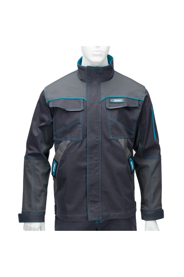 Куртка профессиональная рабочая, 97% хлопок 3% спандекс, XXL Gross