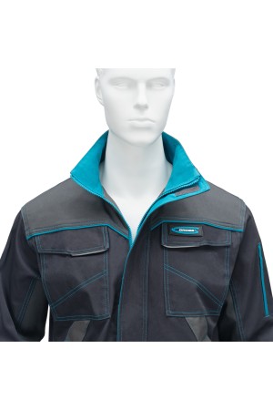 Куртка профессиональная рабочая, 97% хлопок 3% спандекс, XXXL Gross