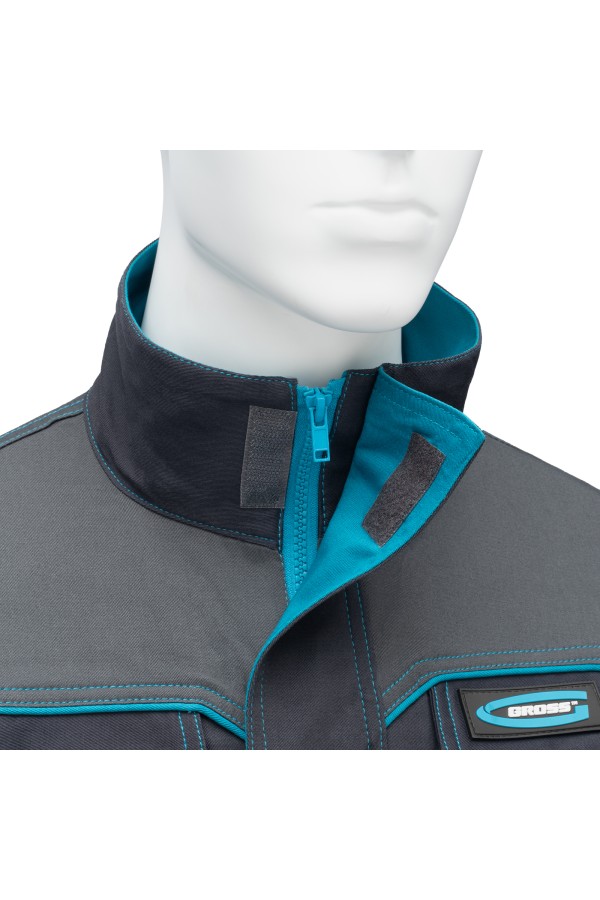 Куртка профессиональная рабочая, 97% хлопок 3% спандекс, XXXL Gross