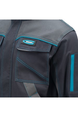 Куртка профессиональная рабочая, 97% хлопок 3% спандекс, XXXL Gross