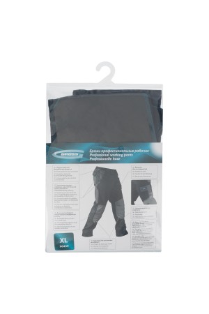 Брюки профессиональные рабочие, 97% хлопок 3% спандекс, XL Gross