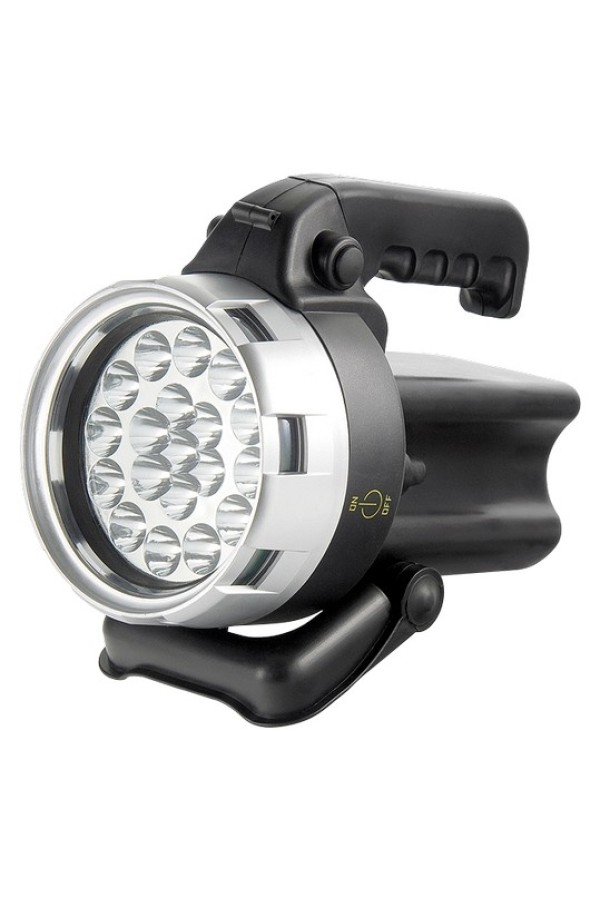 Фонарик поисковый, аккумуляторный, 19 светодиодов Stern