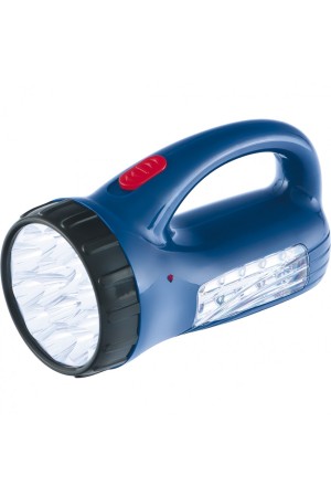 Фонарь поисковый с подзарядкой от розетки 220 В, 15+10Led, батарея 800 мАч Stern