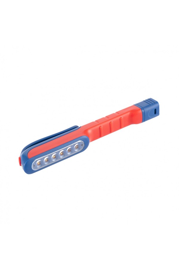 Фонарь для ремонтных работ Inspector, 6 + 1 яркие Led, зажим на карман, 3 х ААА Stern