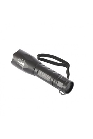 Фонарь, 3 W CREE Led 3 W, зум, 3 режима 100 %-50 %-строб, ремешок, 160 Лм, 200 м, 3 х ААА Stern