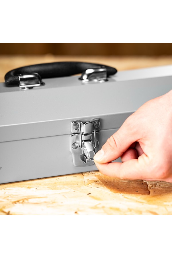 Ящик для инструмента, 410 х 154 х 95 мм, металлический Matrix