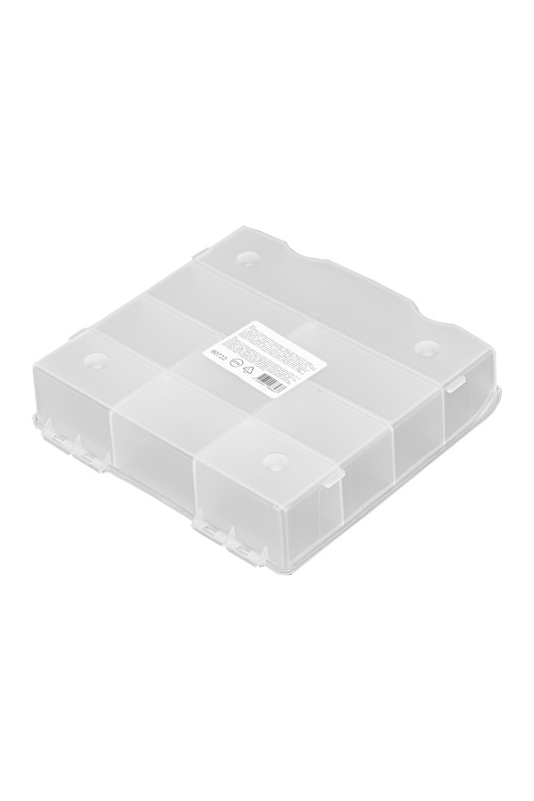 Блок для мелочей, 17 x 16 см, прозрачный матовый Сибртех