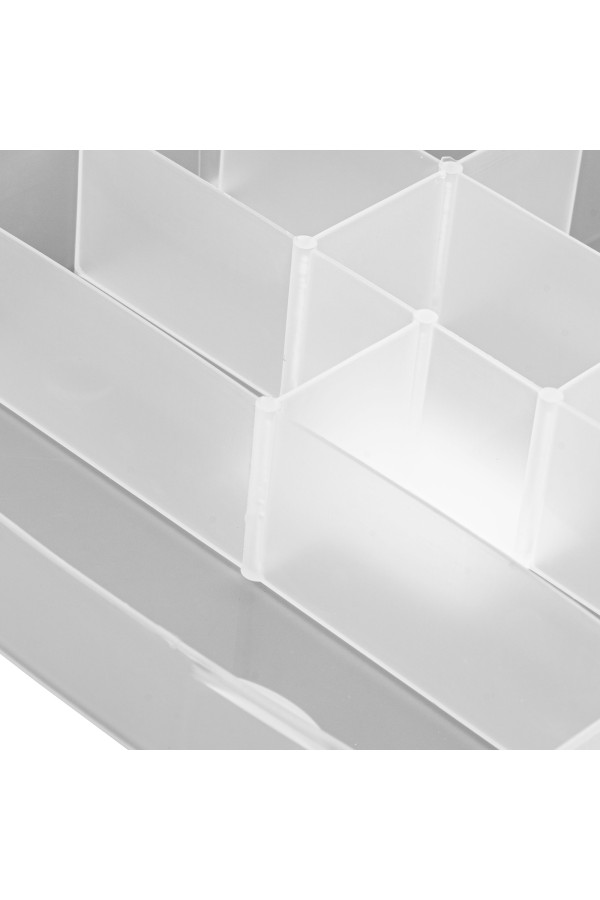 Блок для мелочей, 17 x 16 см, прозрачный матовый Сибртех