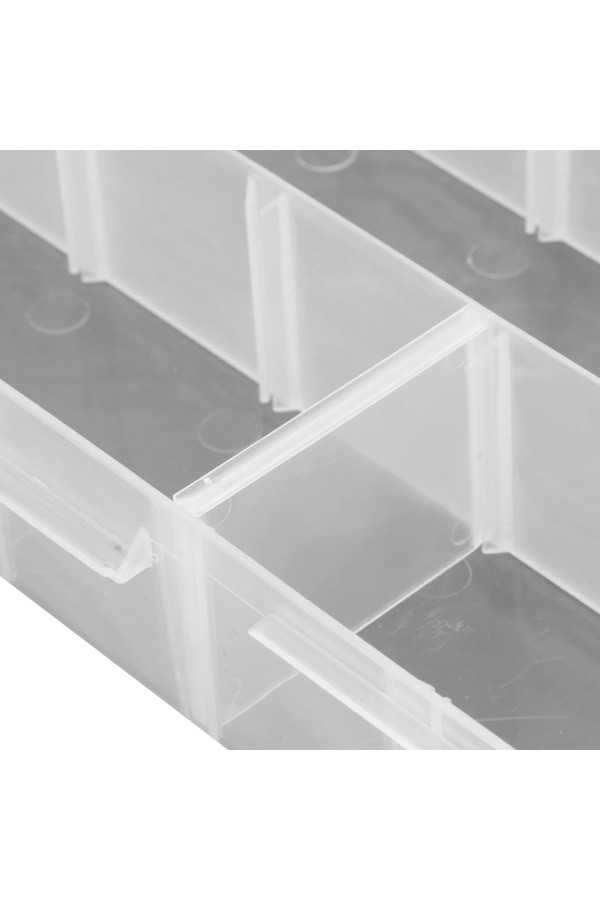 Органайзер универсальный малый, прозрачный матовый 19 х 16 х 4.5 см Сибртех