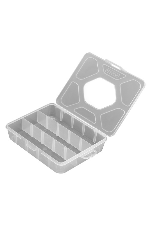 Органайзер универсальный малый, прозрачный матовый 19 х 16 х 4.5 см Сибртех