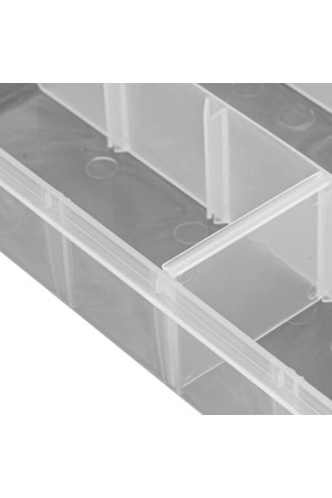 Органайзер универсальный средний, прозрачный матовый, 20 х 20 х 4.5 см Сибртех