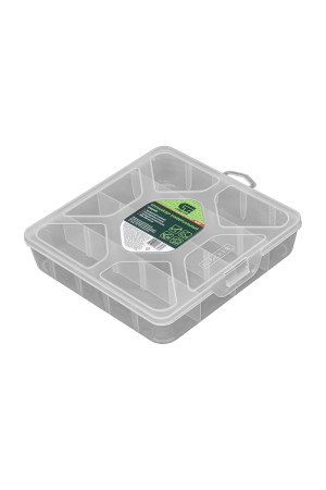 Органайзер универсальный средний, прозрачный матовый, 20 х 20 х 4.5 см Сибртех