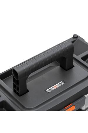 Органайзер для хранения с выдвижными лотками 310х150х260мм, 4 секции, пластик Россия Stels