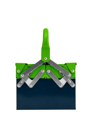 Ящик для инструмента, 430 х 200 х 160 мм, три секции, металлический Сибртех