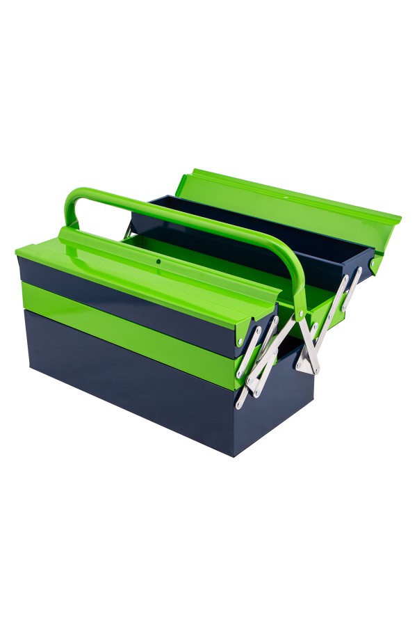 Ящик для инструмента, 430 х 200 х 200 мм, пять секций, металлический Сибртех 90751