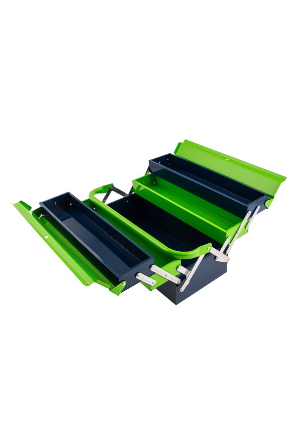 Ящик для инструмента, 430 х 200 х 200 мм, пять секций, металлический Сибртех 90751