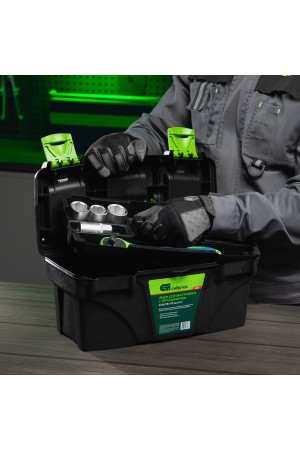 Ящик для инструментов 16”, с органайзерами Сибртех