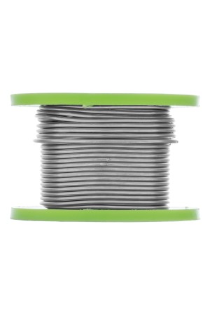 Припой с канифолью, D 1 мм, 25 г, POS61, на пластмассовой катушке Сибртех