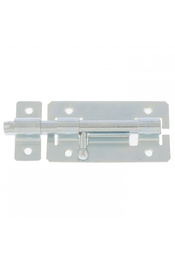 Задвижка дверная ЗД-01, цинк, (Металлист)