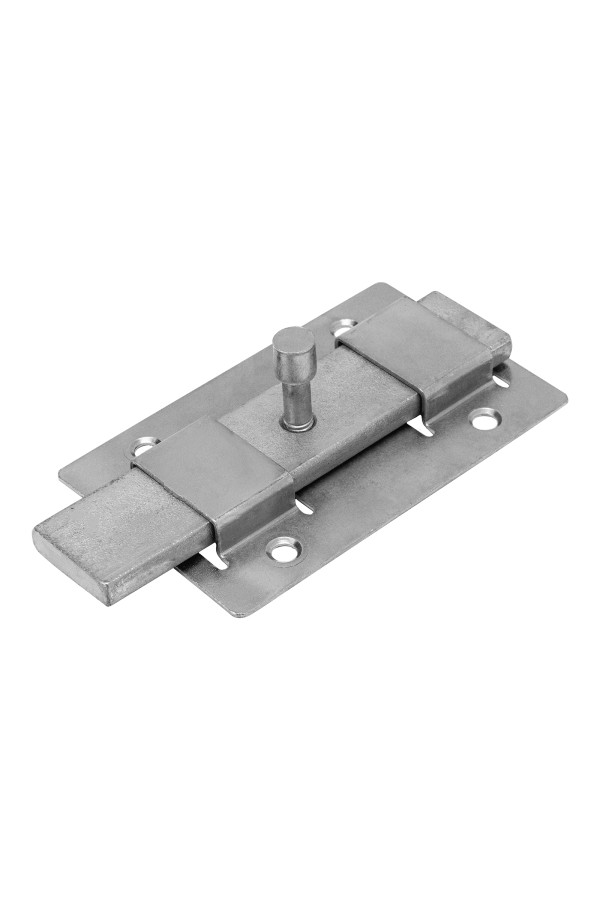 Задвижка дверная ЗД-02, цинк, (Металлист)