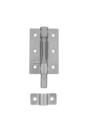 Задвижка дверная ЗД-08, цинк, (Металлист) Россия