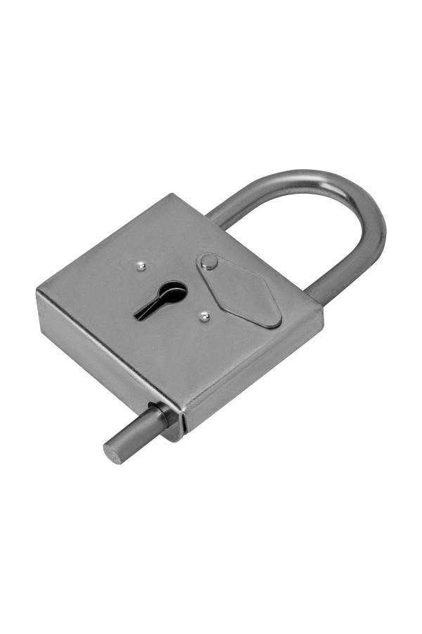 Замок навесной-контрольный, цинк, (Металлист)