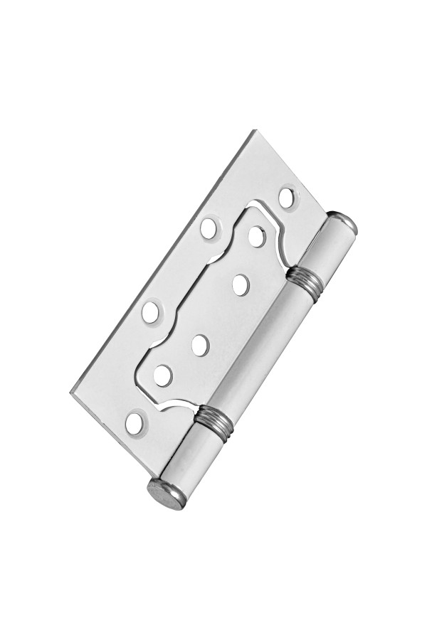 Петля накладная ПНУ-100, белая, 4 шт, (Металлист)