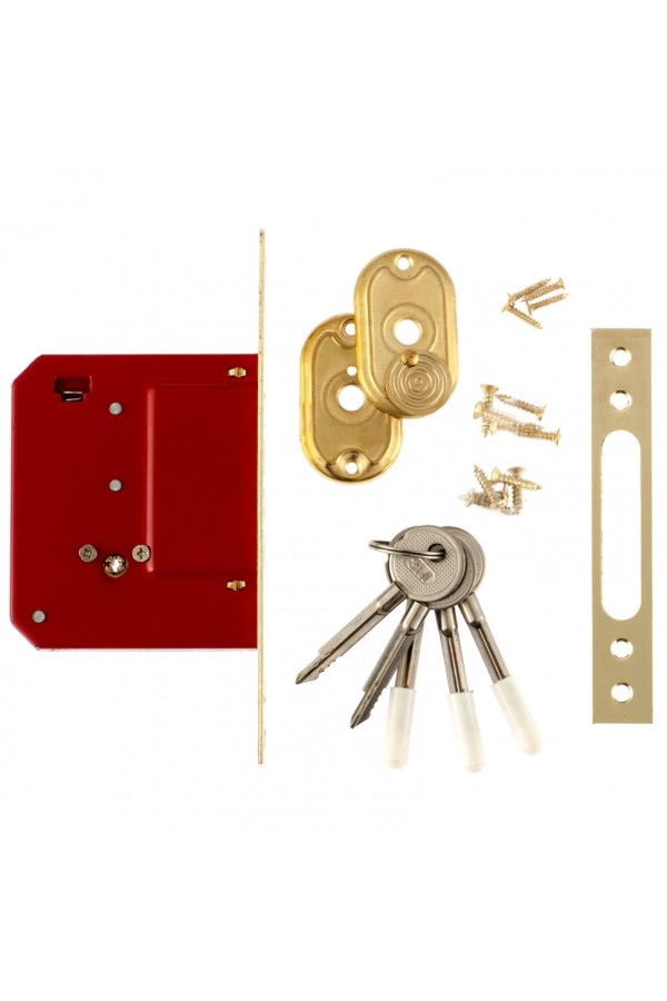 Замок врезной ЗВ-2, цилиндровый Сибртех