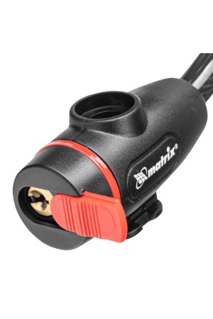 Замок тросовый универсальный с держателем, 12 х 1200 мм Matrix