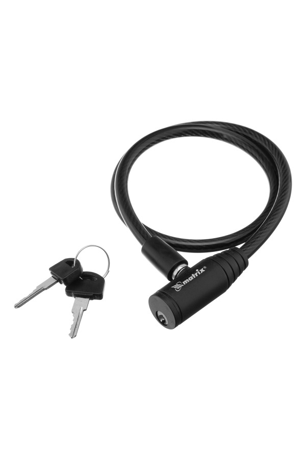 Замок тросовый универсальный, 8 х 650 мм Matrix