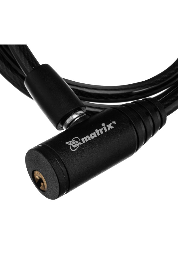 Замок тросовый универсальный, 8 х 960 мм Matrix