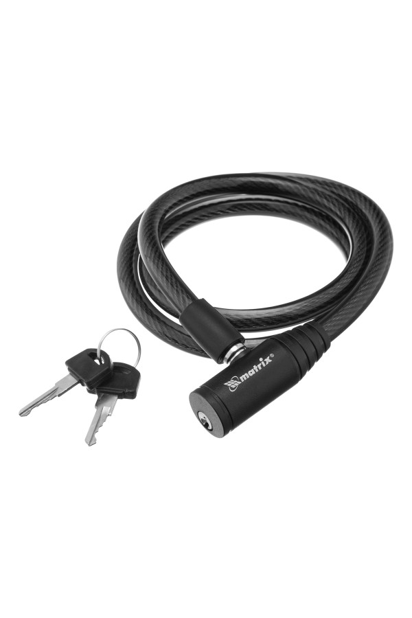 Замок тросовый универсальный, 10 х 960 мм Matrix