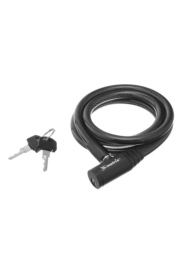 Замок тросовый универсальный, 10 х 1200 мм Matrix