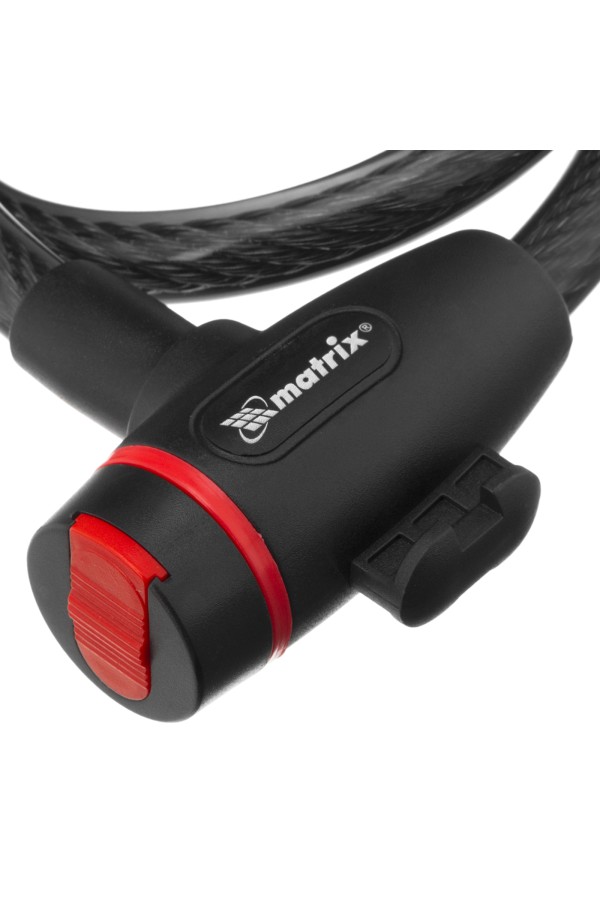 Замок тросовый универсальный, 12 х 650 мм Matrix