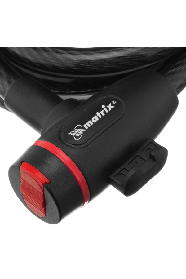 Замок тросовый универсальный, 12 х 1200 мм Matrix