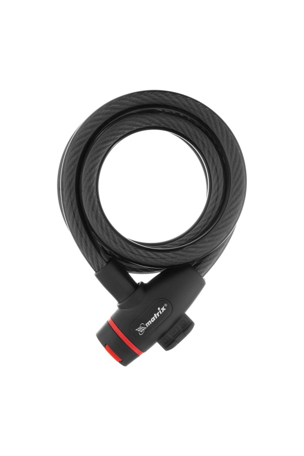 Замок тросовый универсальный, 12 х 1200 мм Matrix