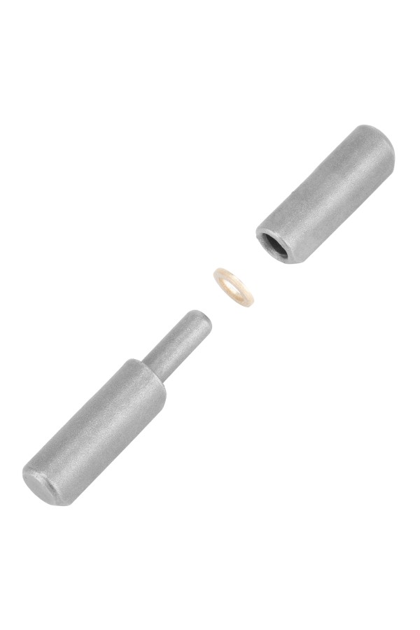 Петля каплевидная, D 10 x 65 мм с латунной шайбой Сибртех