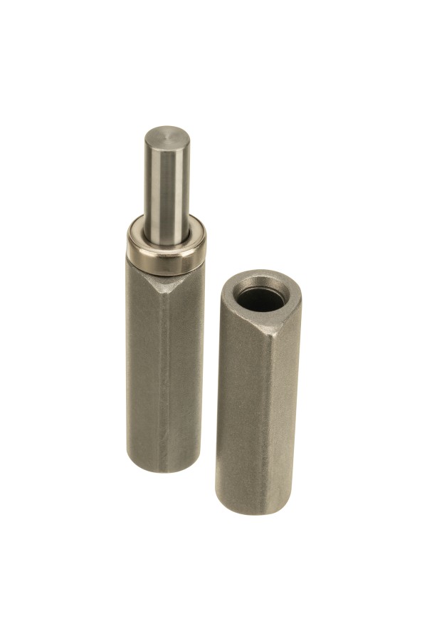 Петля каплевидная, D 20 x 140 мм с подшипником и регулировкой Сибртех