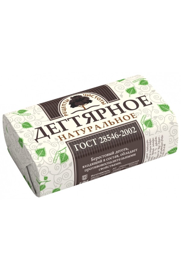 Мыло дегтярное, 90 г, НМЖК