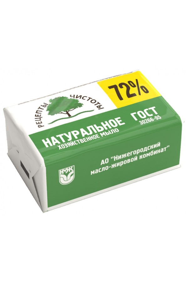 Мыло хозяйственное, 72%, 200 гр, НМЖК