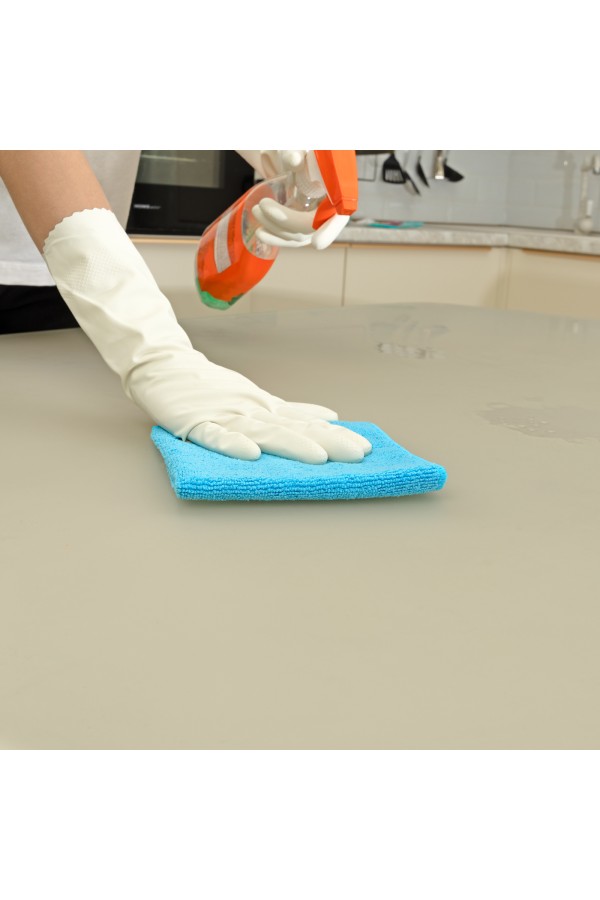 Салфетка универсальная из микрофибры 300 x 300 мм, голубая, Home Palisad