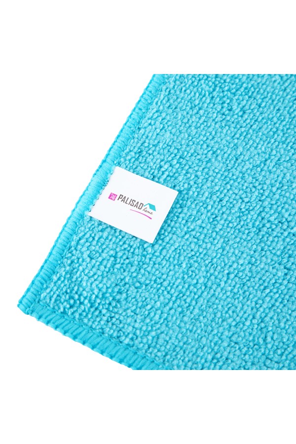 Салфетка универсальная из микрофибры 300 x 300 мм, голубая, Home Palisad