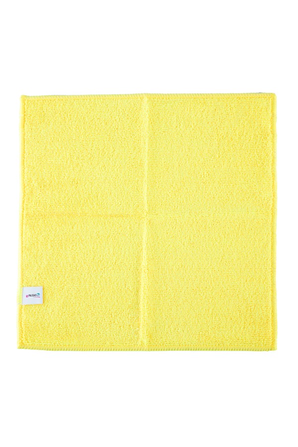 Салфетка универсальная из микрофибры 300 x 300 мм, жёлтая, Home Palisad
