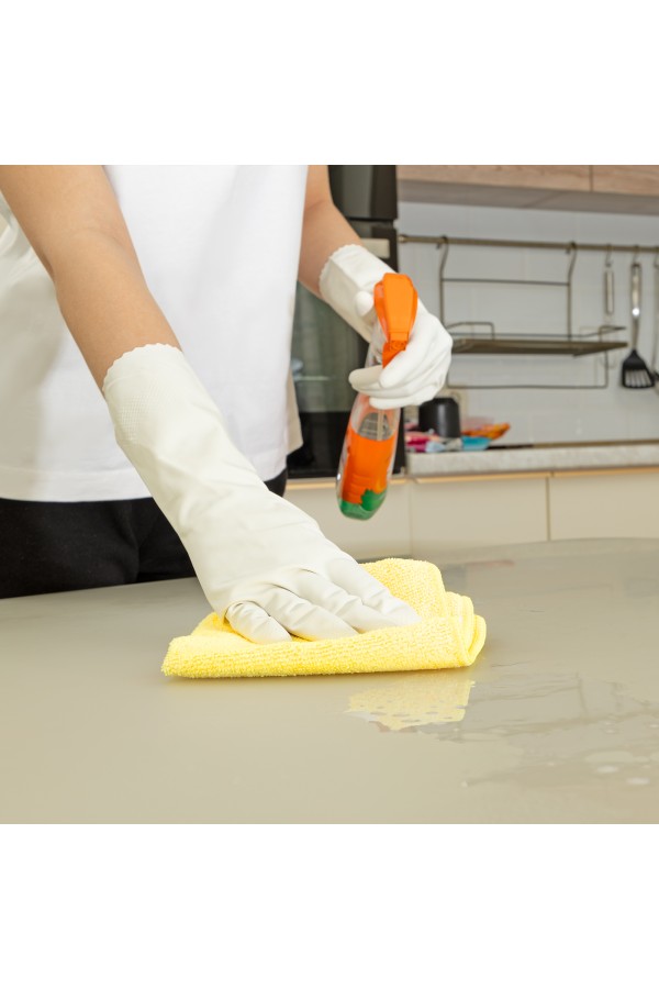 Салфетка универсальная из микрофибры 300 x 300 мм, жёлтая, Home Palisad